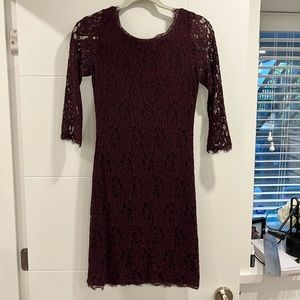 Aritzia Babaton Rafael Lace Dress Size 2